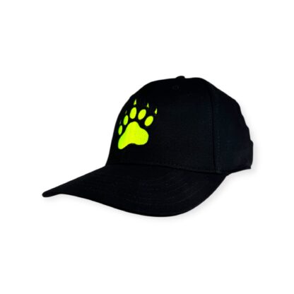 Neon Yellow Bear Paw Hat - Image 3