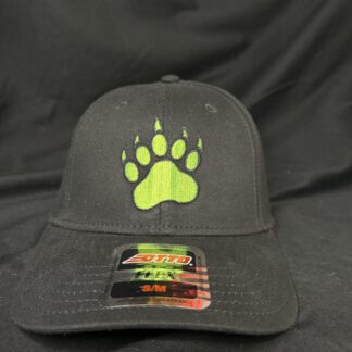 Neon Yellow Bear Paw Hat