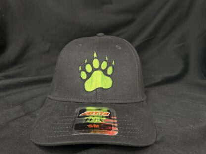 Neon Yellow Bear Paw Hat
