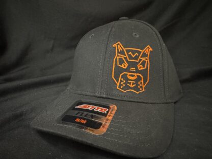 Orange Bulldog Hat